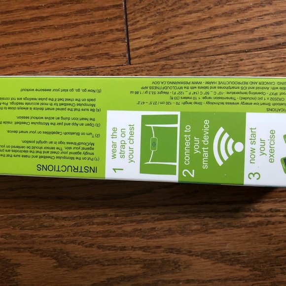 MyCloudFitness Chest Belt - Picture 6 of 6